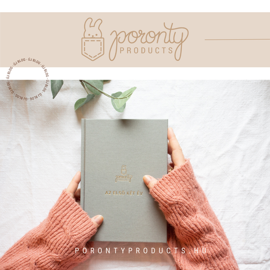 Poronty Products Az első két év babanapló
