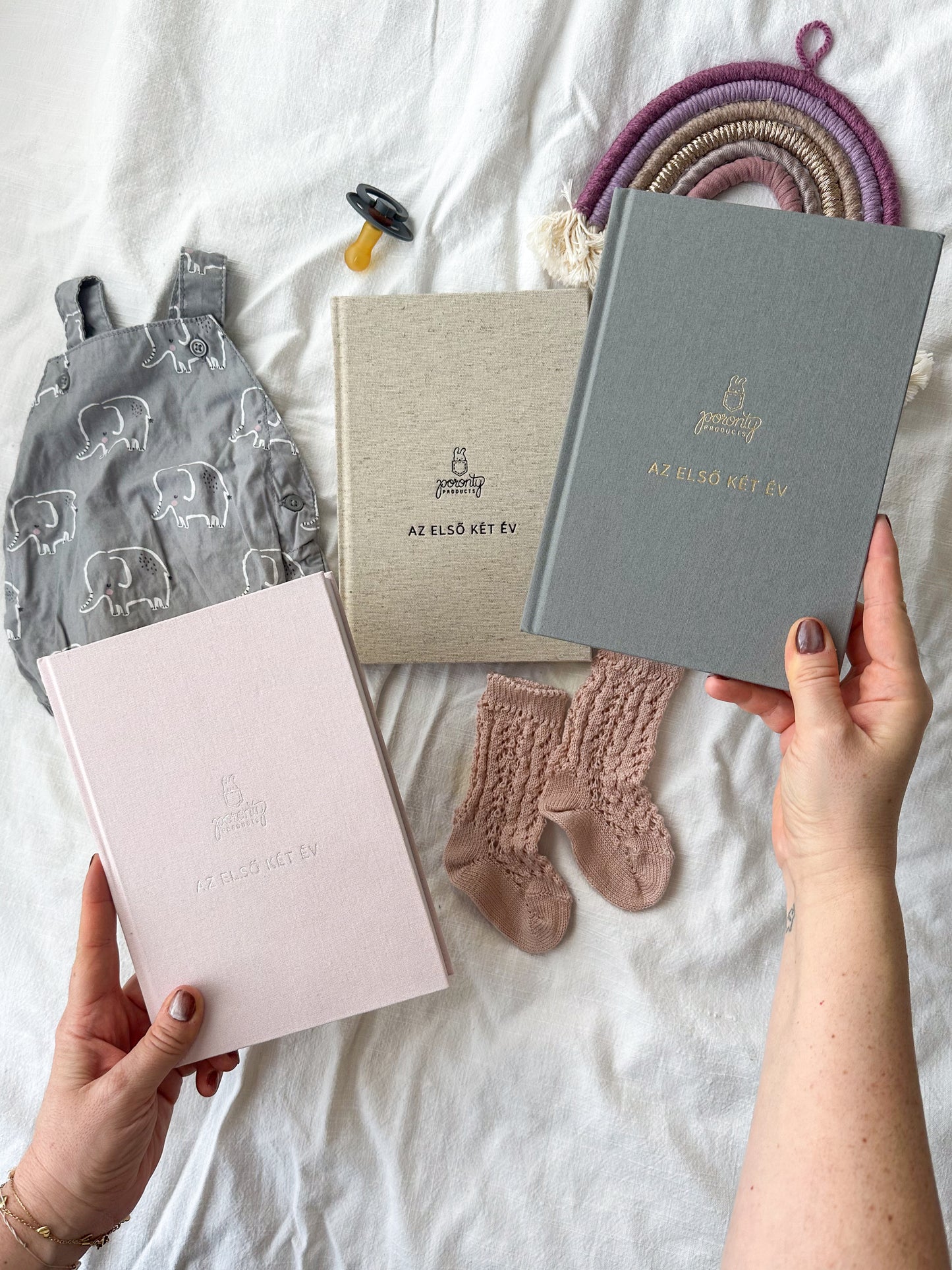 Poronty Products Az első két év babanapló