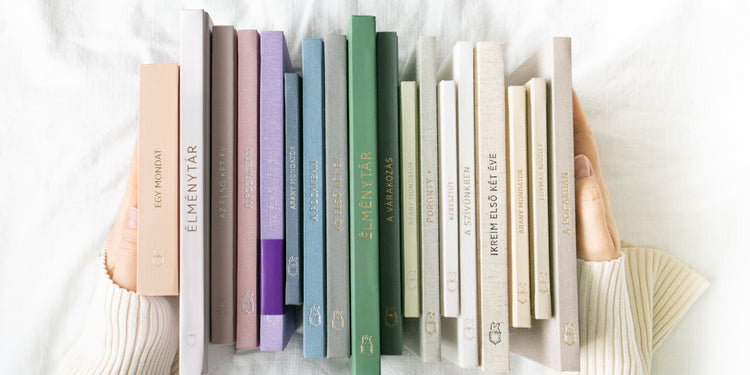 Poronty Products baba- és emlékörzőnaplók 