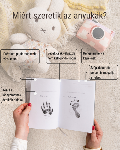 Az első két év – babanapló | Poronty Products