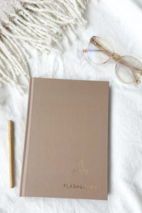 Flashbacks Memory Journal for families to preserve special moments and experiences