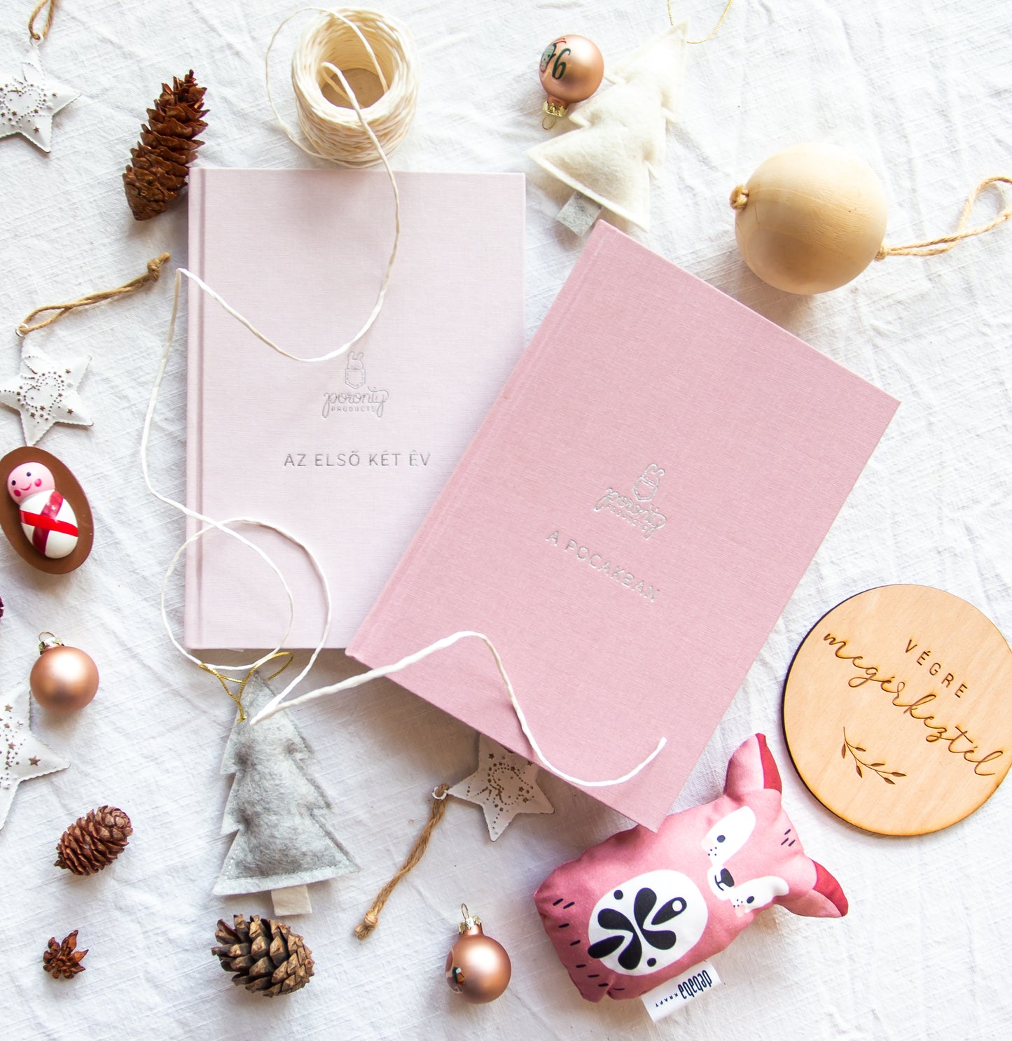 Porontyproducts_Édeskezdetekkarácsonyicsomagkismamaésbabanaplócsomag